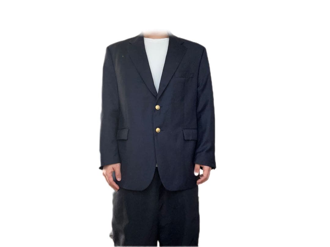 紺ブレ 90s Ralph Lauren 製 テーラードジャケット