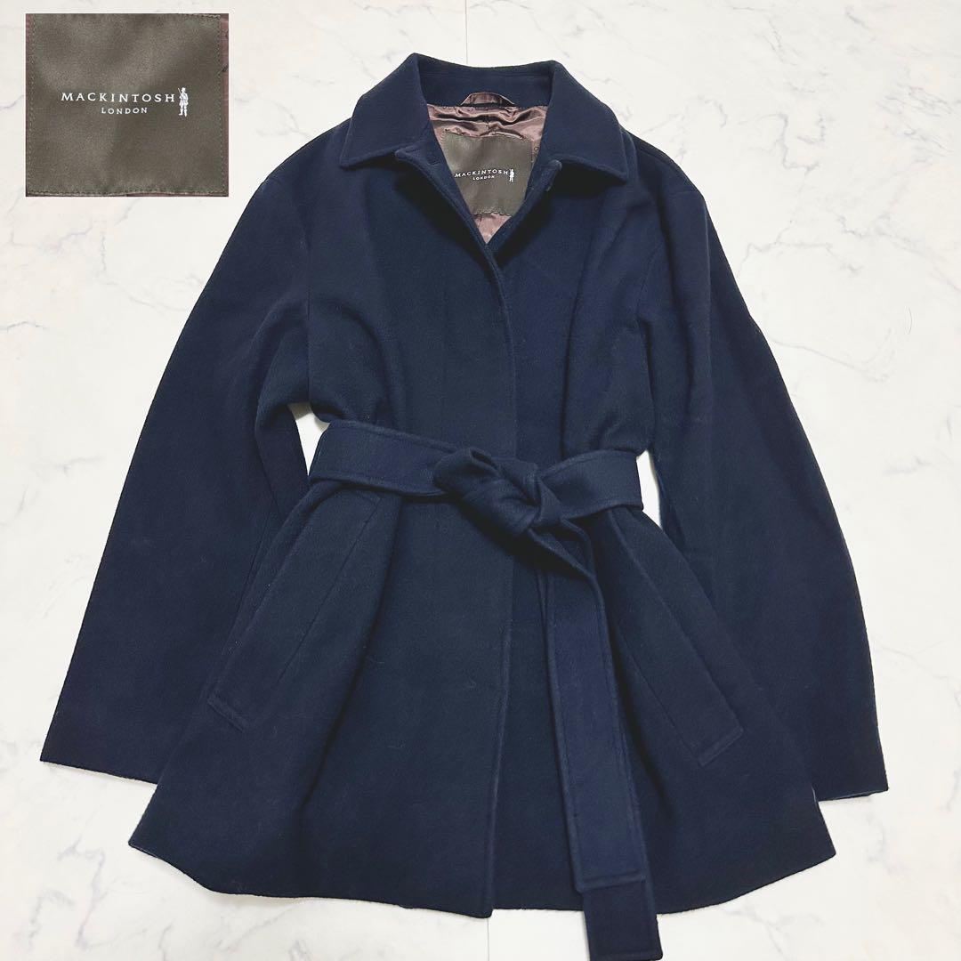 MACKINTOSH LONDON ファインウールナイロンコート　L