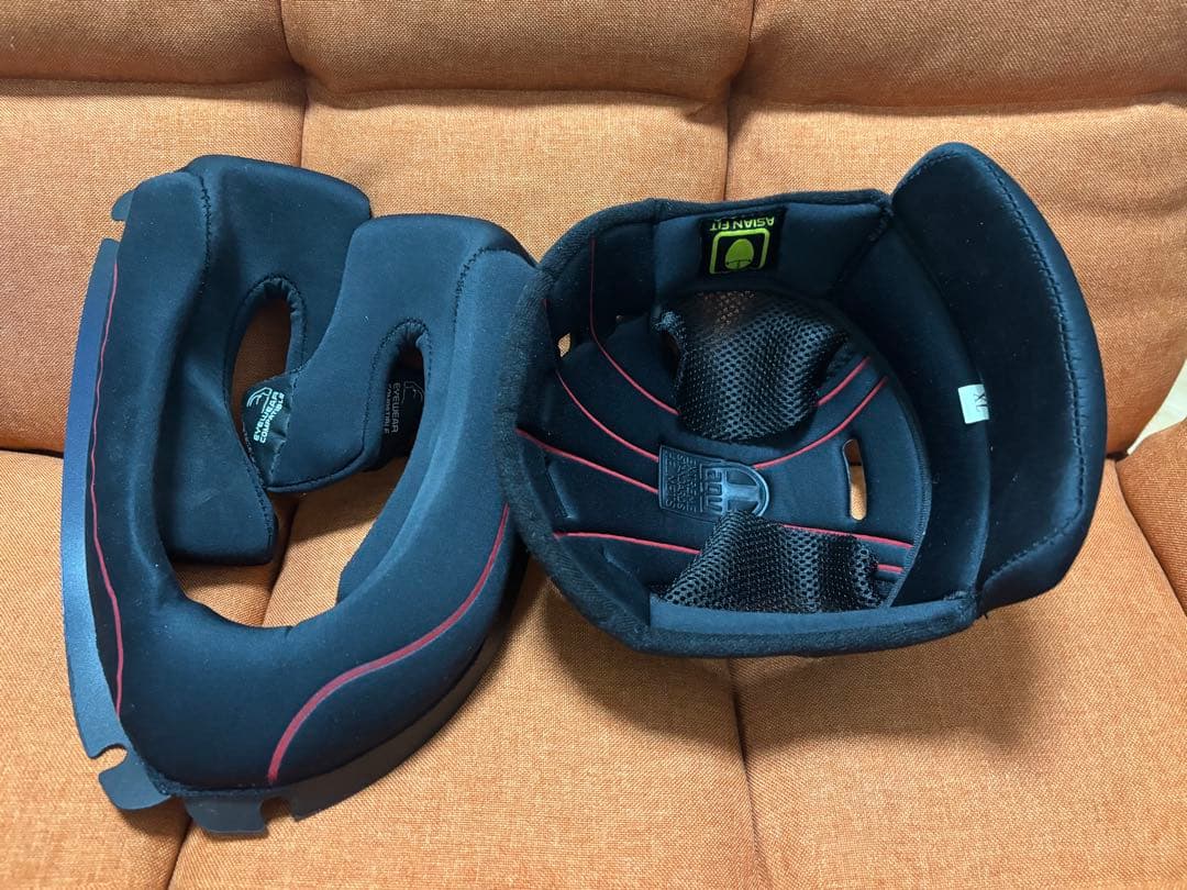 AGV K1 ELEMENTS XLアジアンフィット　ミラーシールド他おまけ付