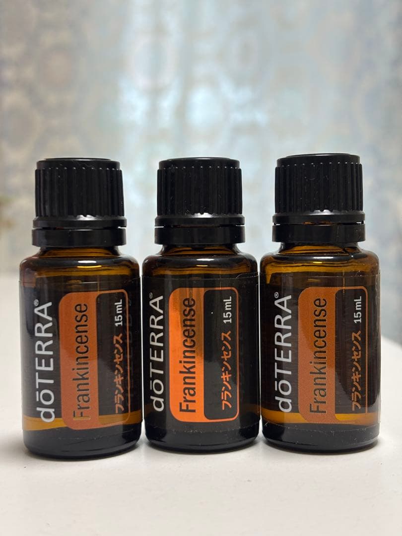 【新品・未開封・正規品】doTERRAフランキンセンス 15mL × 3本セット