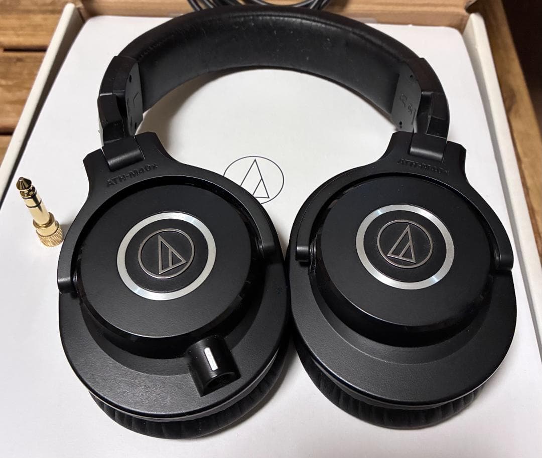 Audio-Technica ATH-M40x有線ヘッドホン・不具合なし・完動品