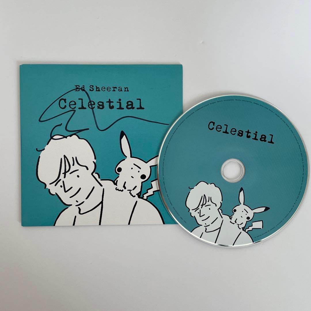 直筆サイン入り『Celestial』Ed Sheeran CD