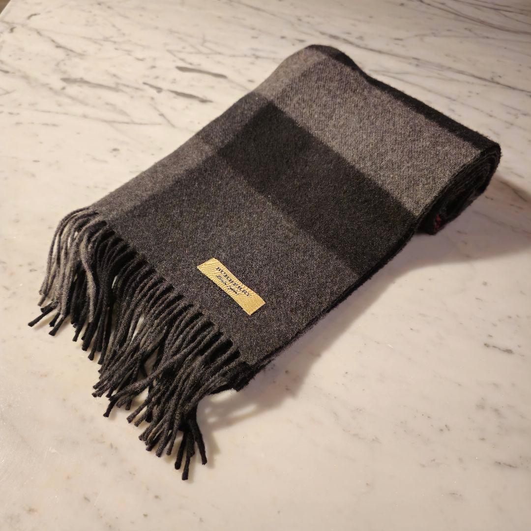 BURBERRY バーバリー カシミヤ マフラー ストール