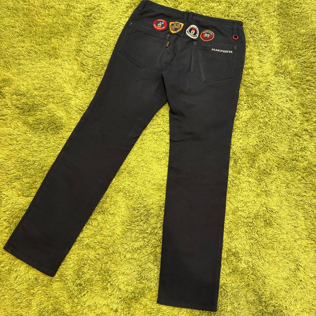 パーリーゲイツ PEARLYGATES メンズパンツ 暖パン ワッペン サイズ5
