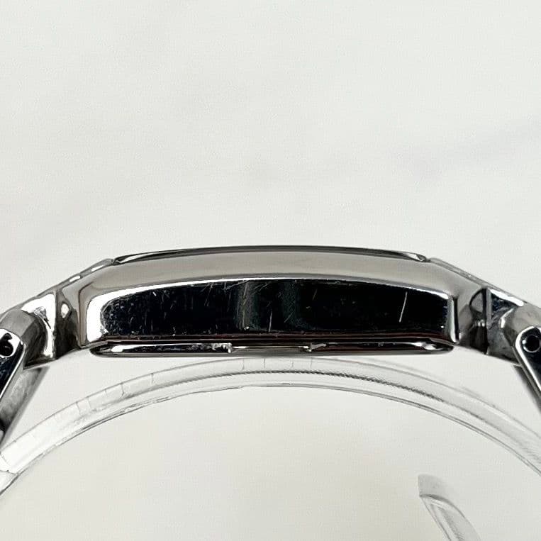 【稼働】 BURBERRY BU4212 スクエア アナログ 腕時計 シルバー