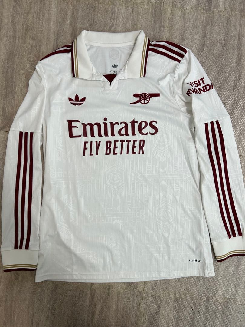 adidas アーセナル 長袖 ユニフォーム 2XL