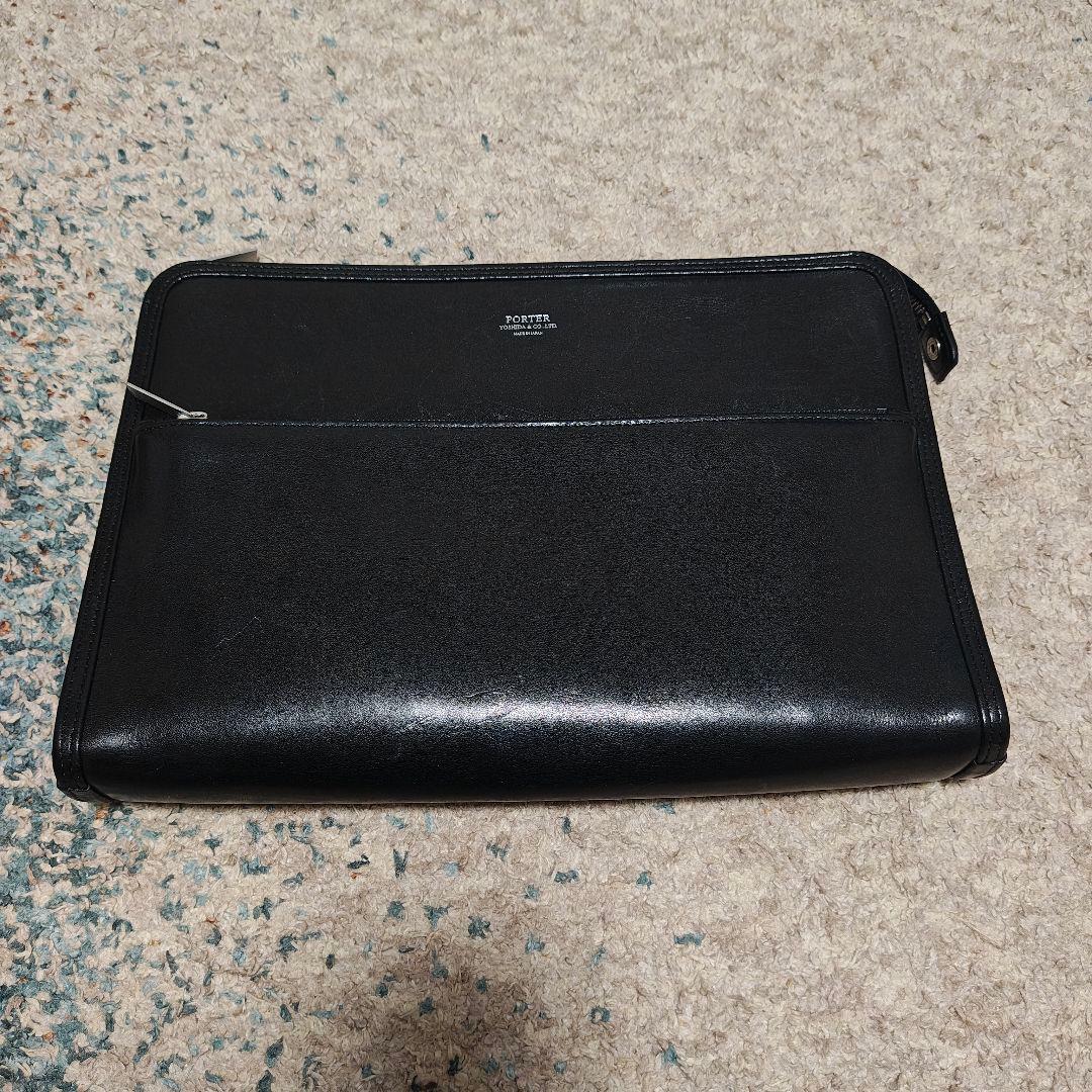 PORTER CLERK A4収納可オールレザードキュメントケース吉田かばん