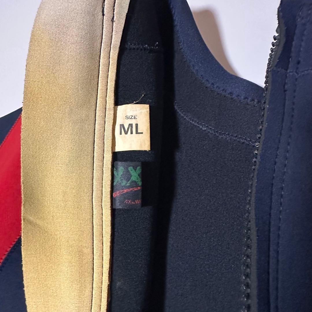 ＊美品＊【XXXX 4X】5mm シーガル ウエットスーツ メンズ M〜L