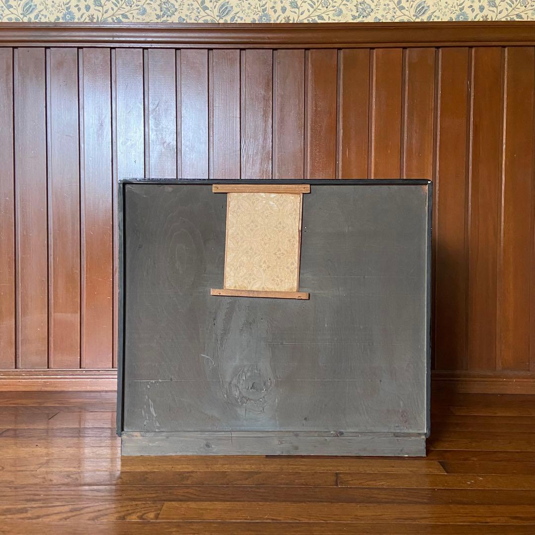 昭和レトロ　飾り棚　茶箪笥　時代家具