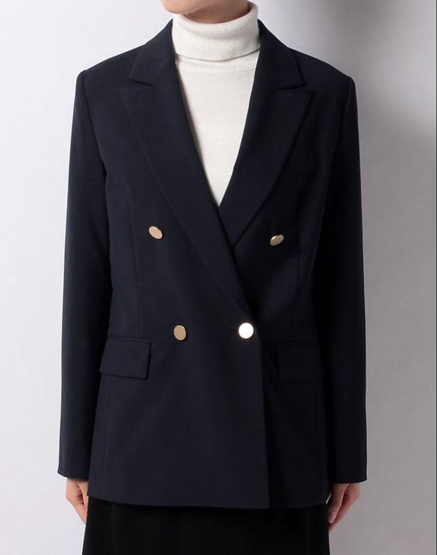 値下げallureville リオペルダブルブレストジャケット　定価4.1万