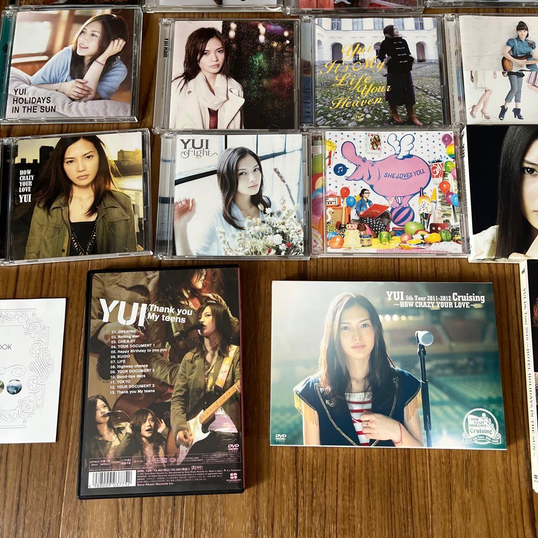 特典付き！YUI CD アルバム初回生産限定盤あり オリジナルステッカー等付き