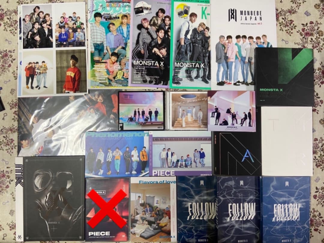 MONSTA X  CD 雑誌　まとめ売り