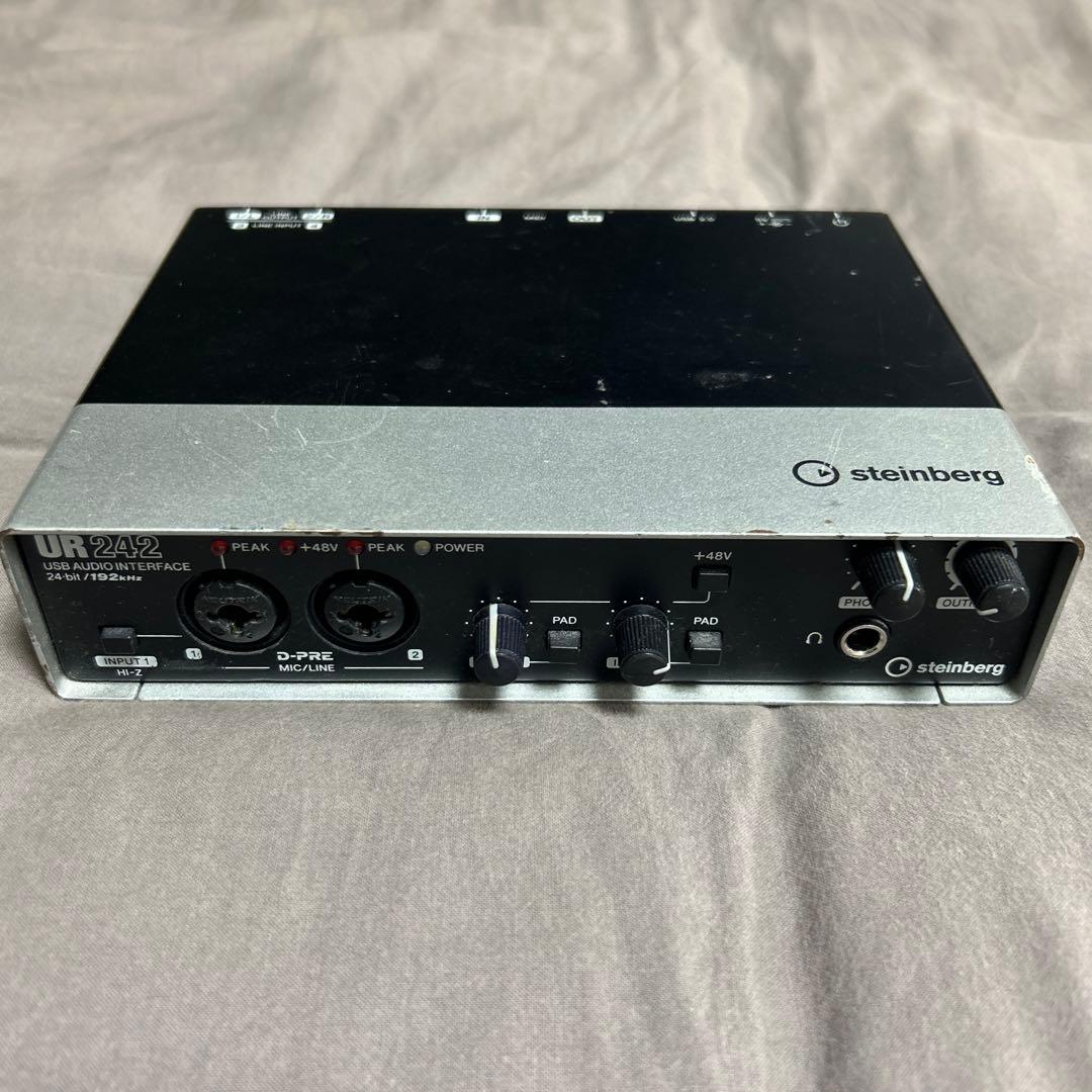 Steinberg UR242 USBオーディオインターフェイス