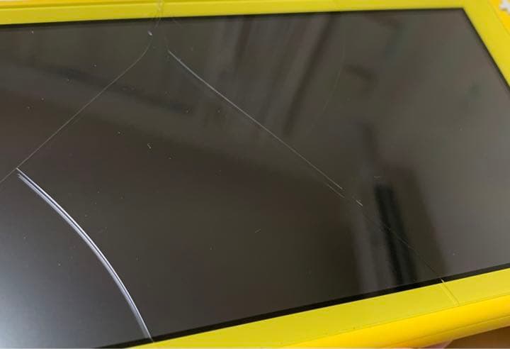 【美品】Nintendo Switch LITE イエロー＋フィルム＋グリップ