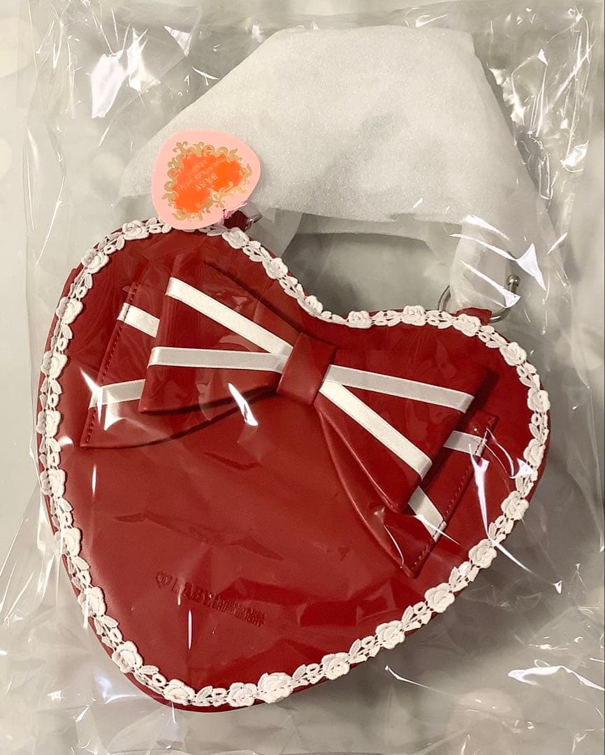 BABY,THE STARS SHINE BRIGHT リボンハートBagエンジ