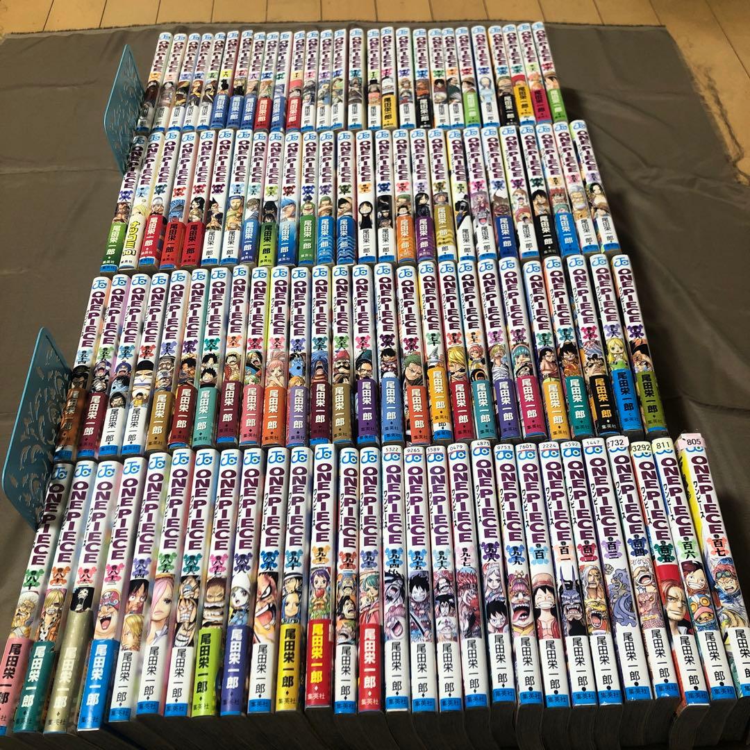 ONE PIECE ワンピース　尾田栄一郎　１巻～１０７巻