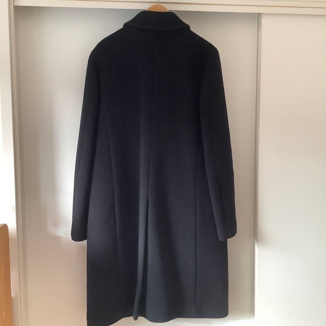 マーガレットハウエル　ウールカシミアメルトンステンカラーコート
