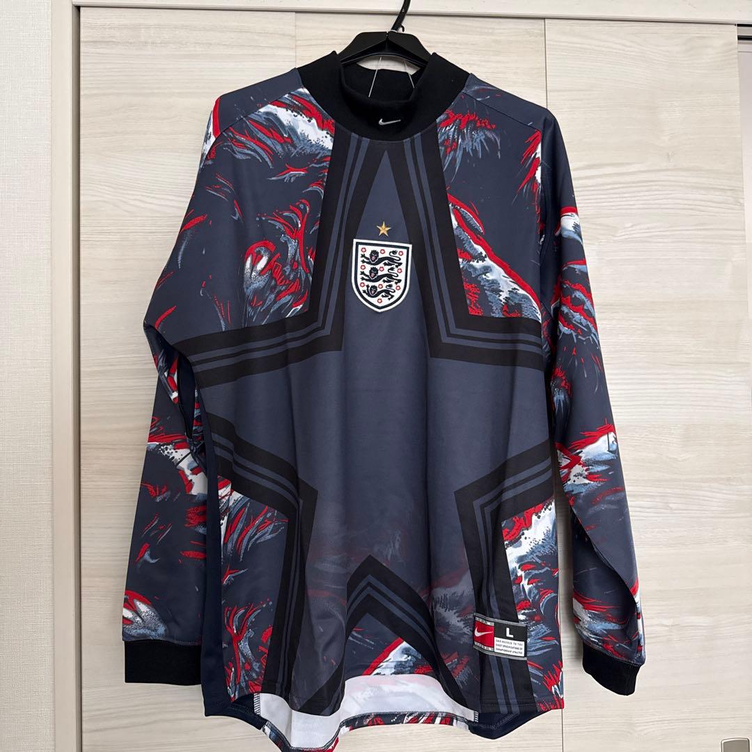 イングランド オーセンティック ゴールキーパー ジャージ　即完売品　L