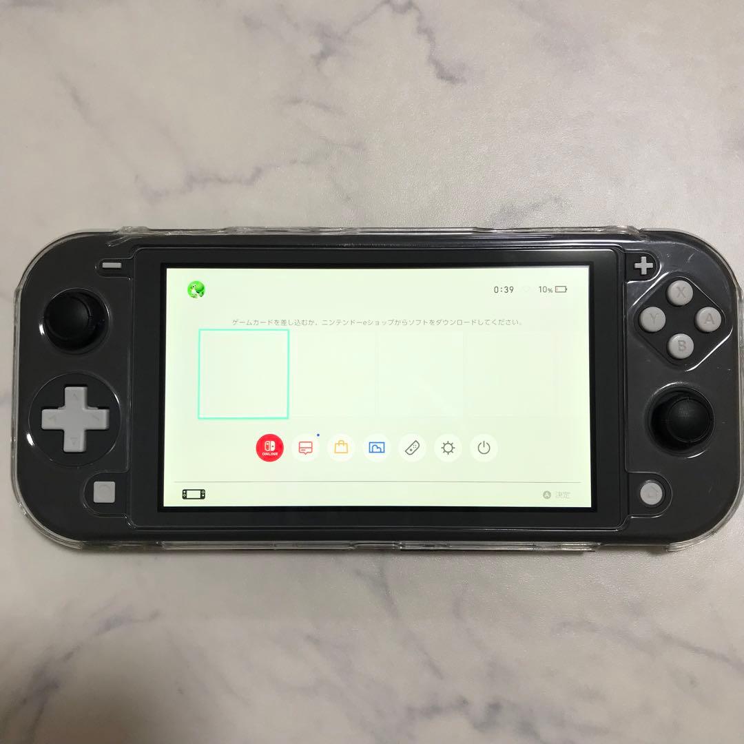 ジャンク Nintendo Switch Lite グレー 本体