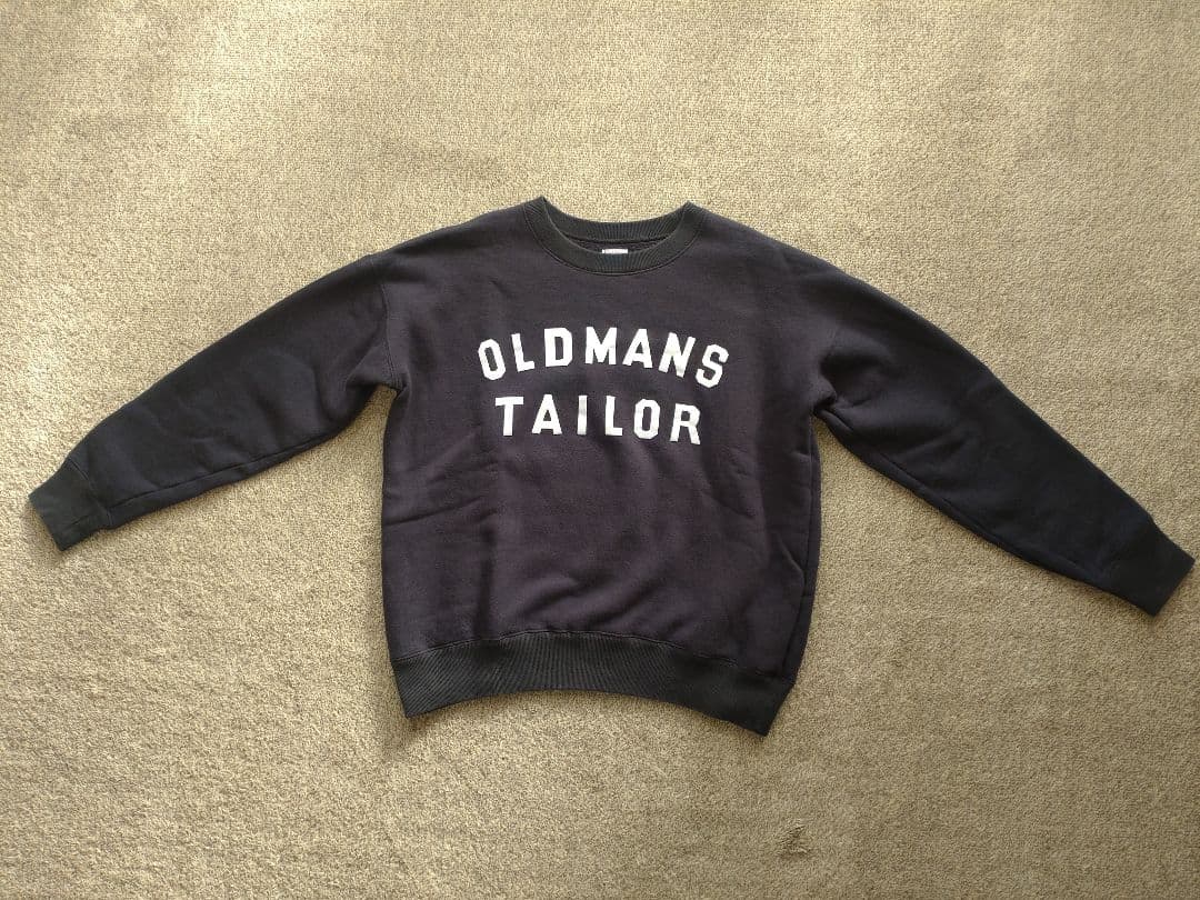 OLDMANS TAILOR 　オールドマンズテーラー　トレーナー　ネイビー