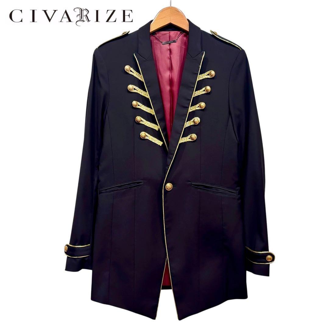 Ni～ya着 CIVARIZE ナポレオン ロングジャケット コート V系