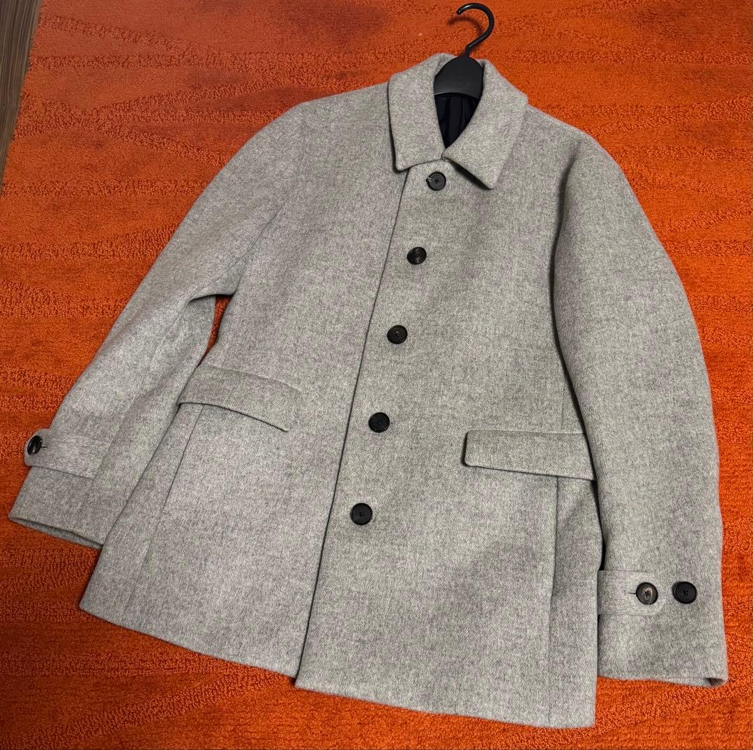 【未使用】Joseph Homme カシミヤ混ウールコート