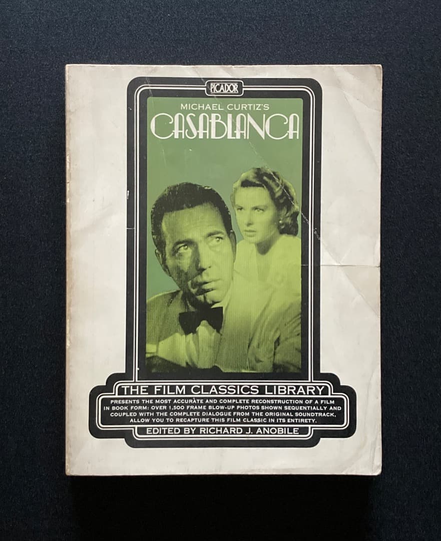 No.564『（英文）映画カサブランカ 全シーン』