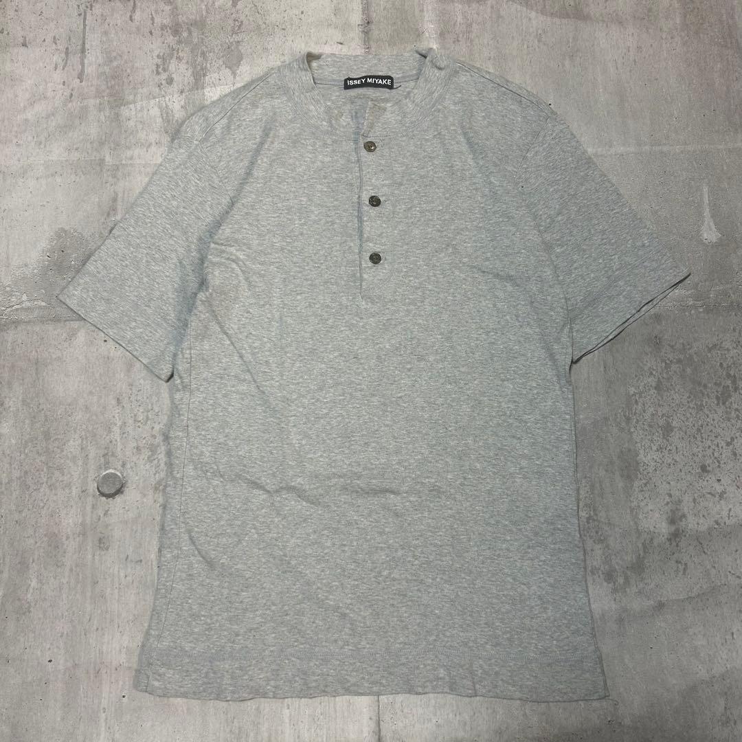 トップス 94aw Issey Miyake Button Neck Shirt