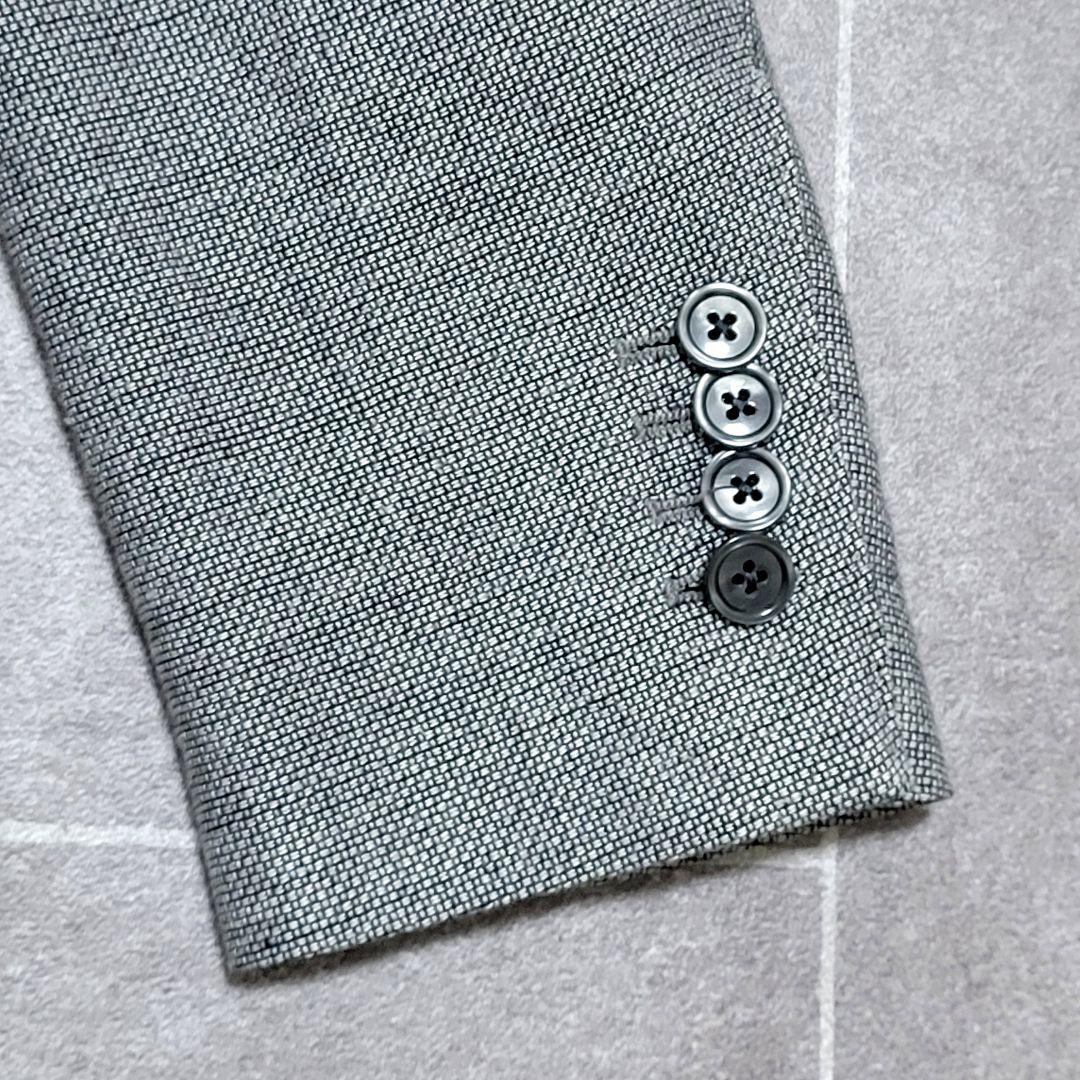 ★Kee様 LARDINI 超高級 春夏 リネン 麻 テーラードジャケット