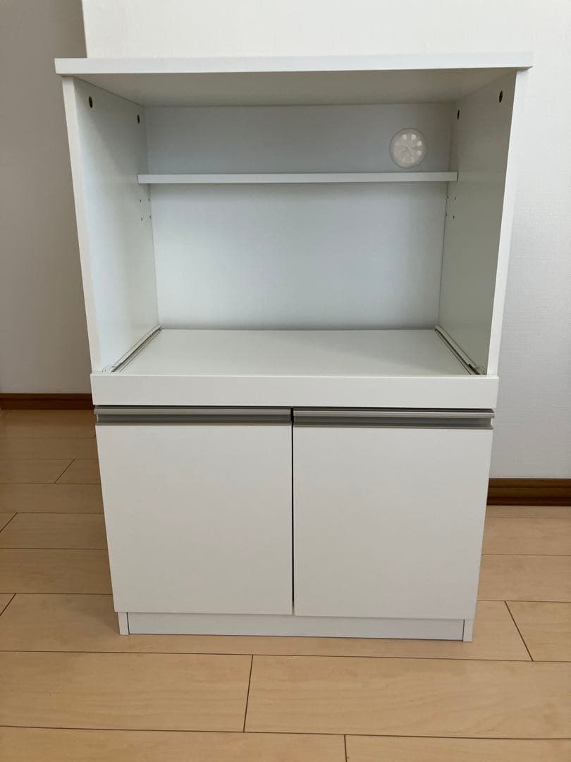 ニトリ レンジ台 フォルムN RE9060WH ホワイト キッチン収納