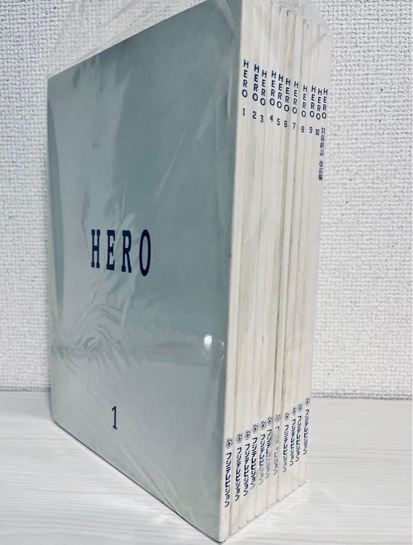 ドラマ『HERO』第1期台本全話セット！木村拓哉 SMAP映画DVDブルーレイ化