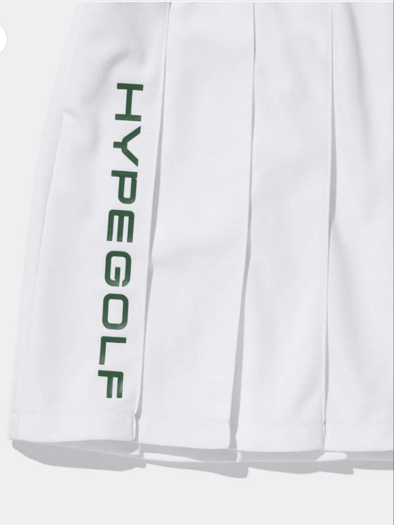 レディースウェア HYPEGOLF WOMEN PLEATED SKIRT WHITE