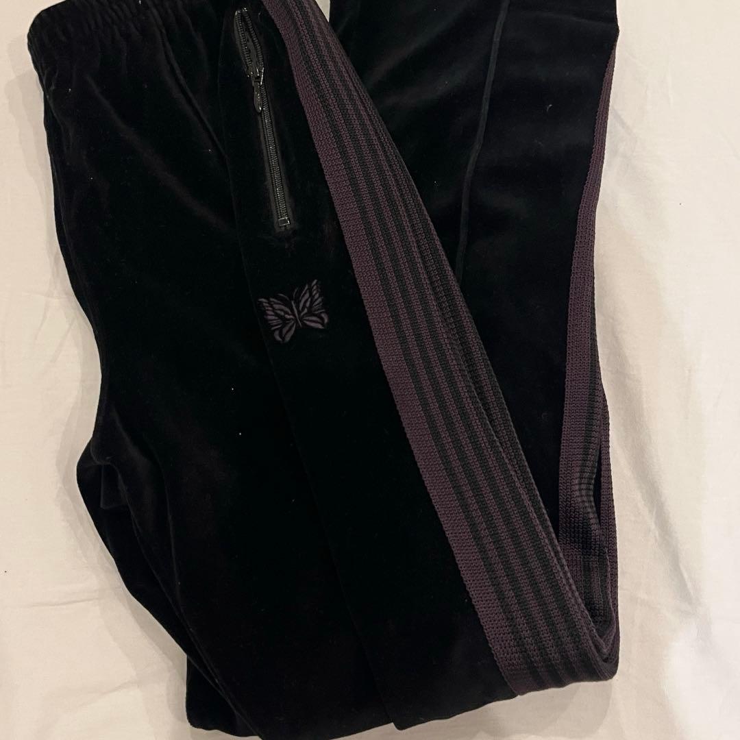 needles ベロアラインパンツ