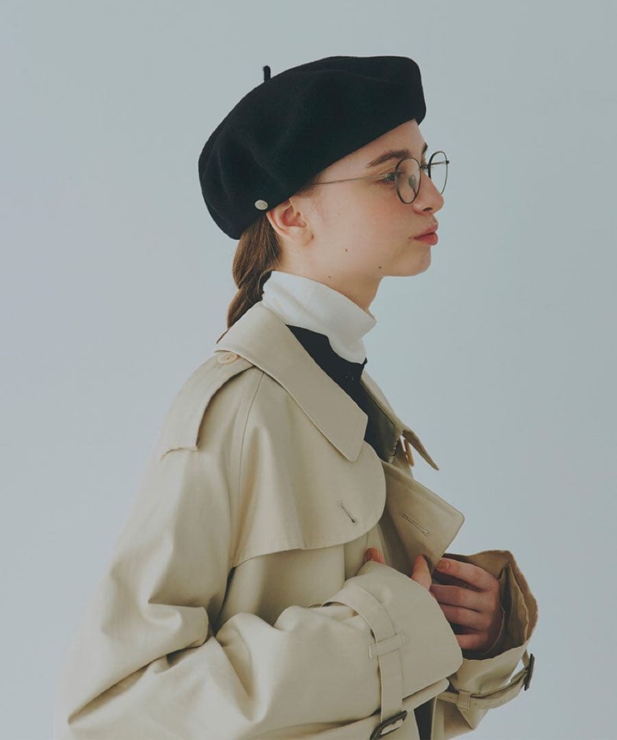 【新品未使用／BOX付】ロレールベレー帽（カンパン10型サイズ58）