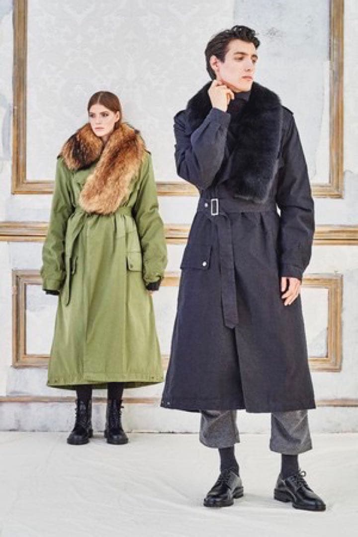 Nick Wooster × Mr.&Mrs.Italy ファー中綿コート