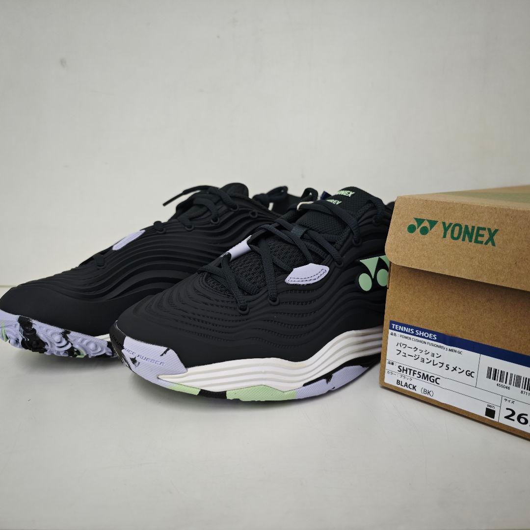 YONEX SHITFMSGC テニスシューズ ブラック 27.5cm