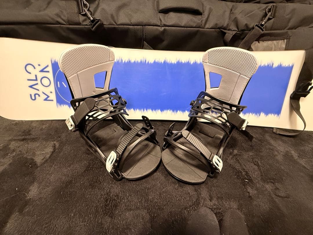 ささきスノーボード本体、ビンディング、 スノーボードケース