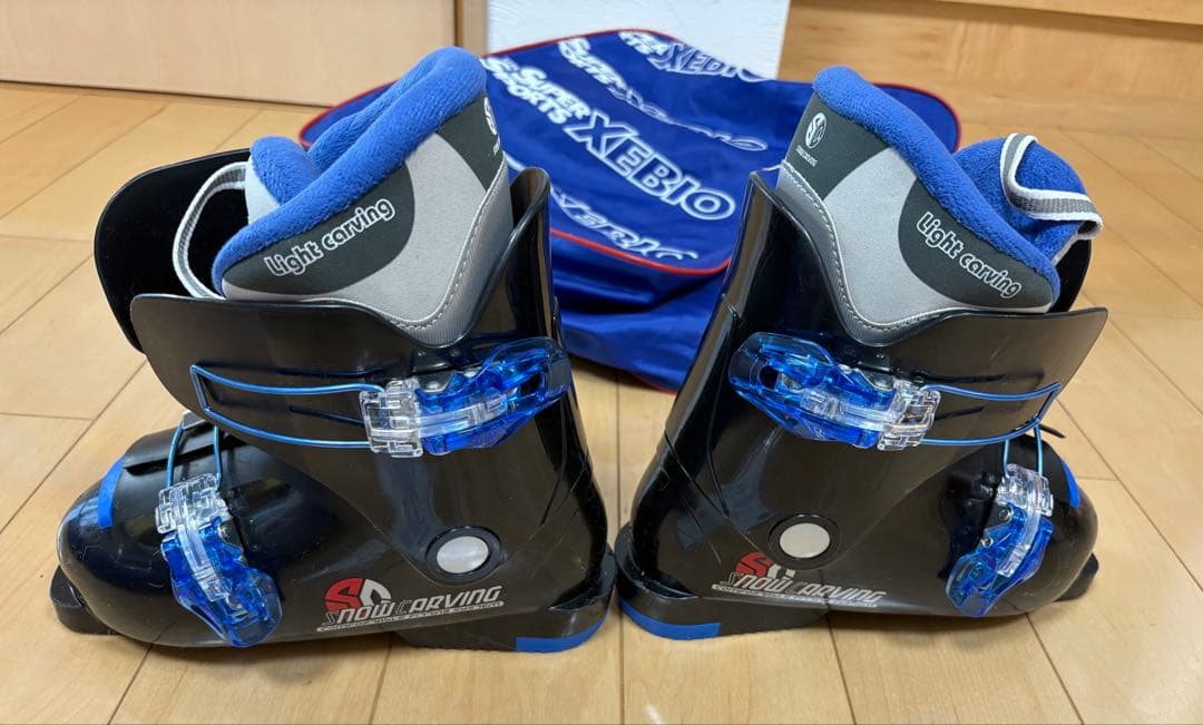 子ども用スキー板・ストック・ブーツセット　 CARVING X8 100