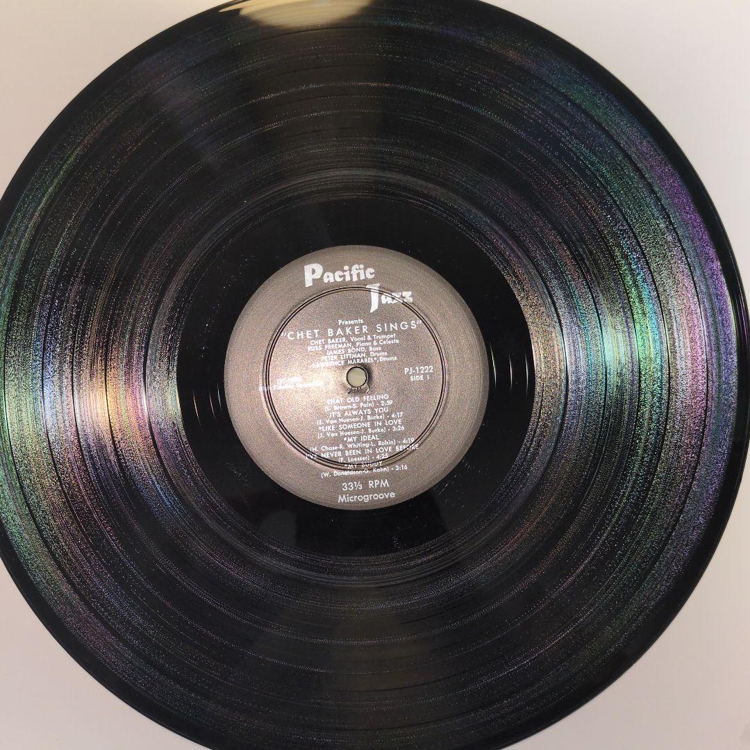 洋楽 Chet Baker/Sings LP reissue2013