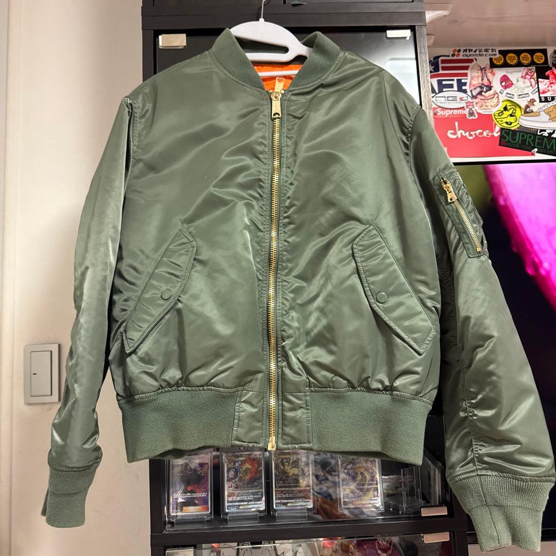 Supreme　葵産業　アルファインダストリーズ　MA1