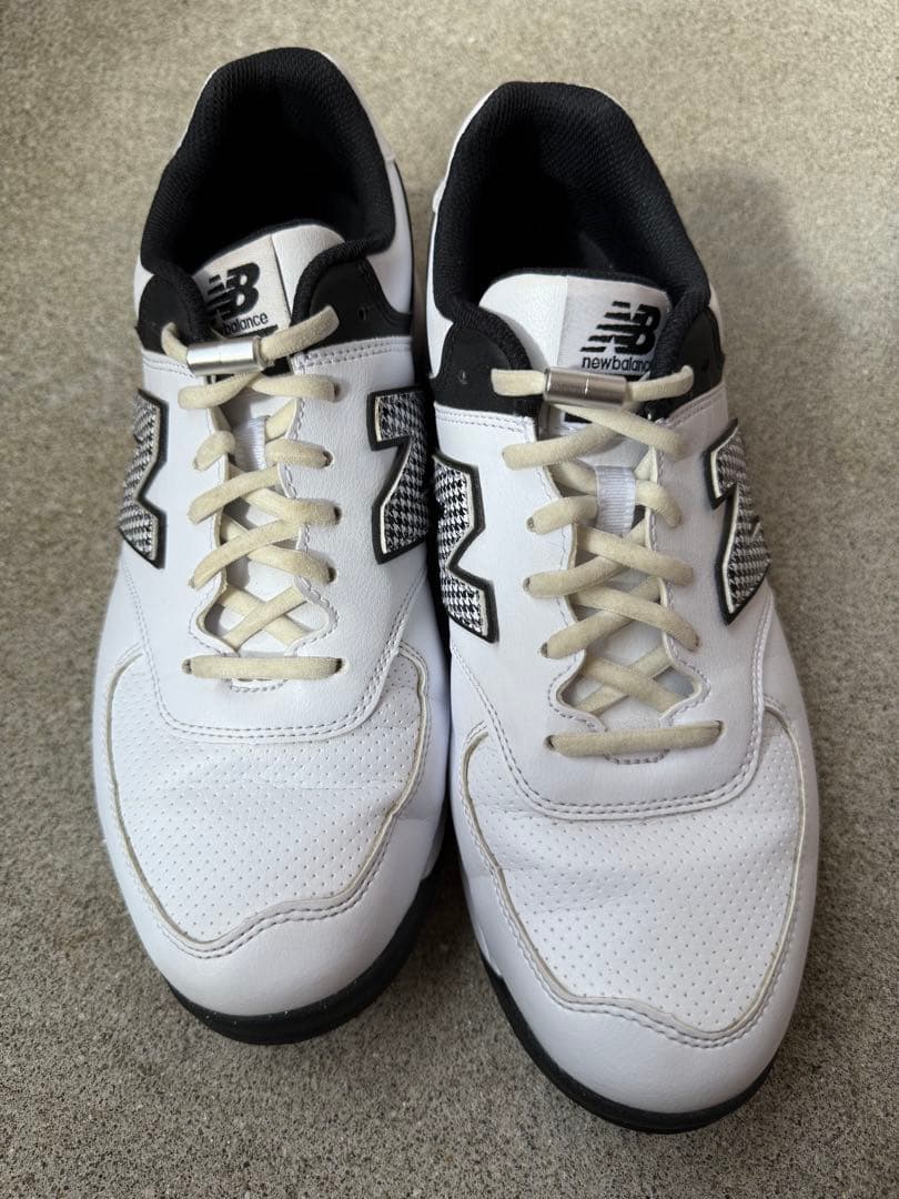 ニューバランス ゴルフシューズ 574 スパイクレス 25.5