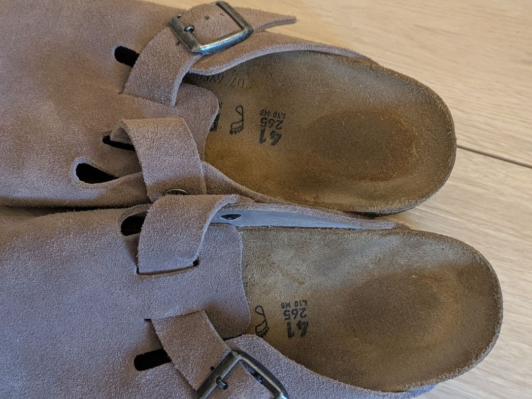 2/8迄セール!BIRKENSTOCK ボストン26.5 フェイデッドパープル