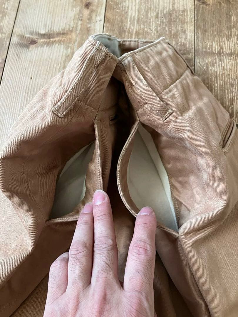 BUZZ RICKSON'S バズリクソンズ チノパン W32 ワイド 日本製