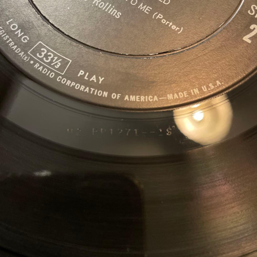 ソニーロリンズ　USオリジナル　黒NIPPER MONO DG ジャズ　レコード