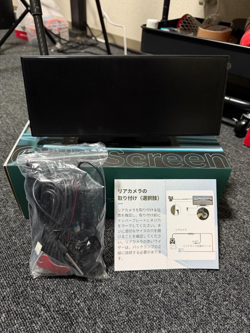 【ほぼ新品】Ottocast ScreenFlow + バックカメラ付き