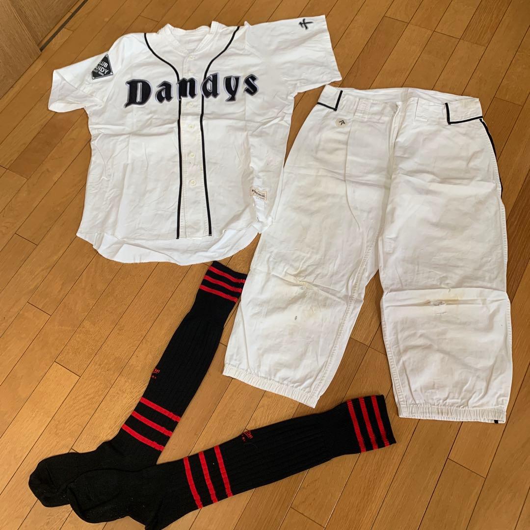 【ヴィンテージ】 草野球ユニフォーム　セットアップ REWARD 野球物語