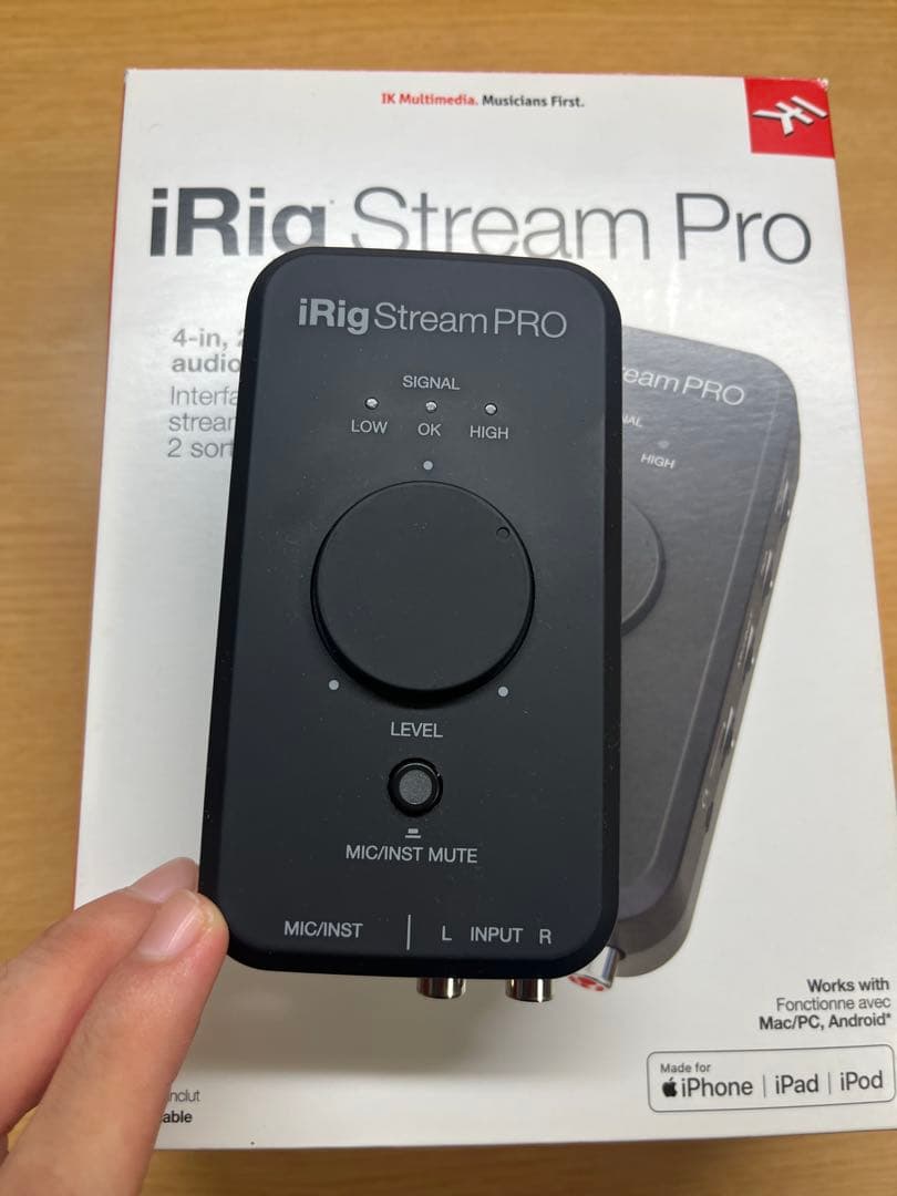 irig stream pro 美品