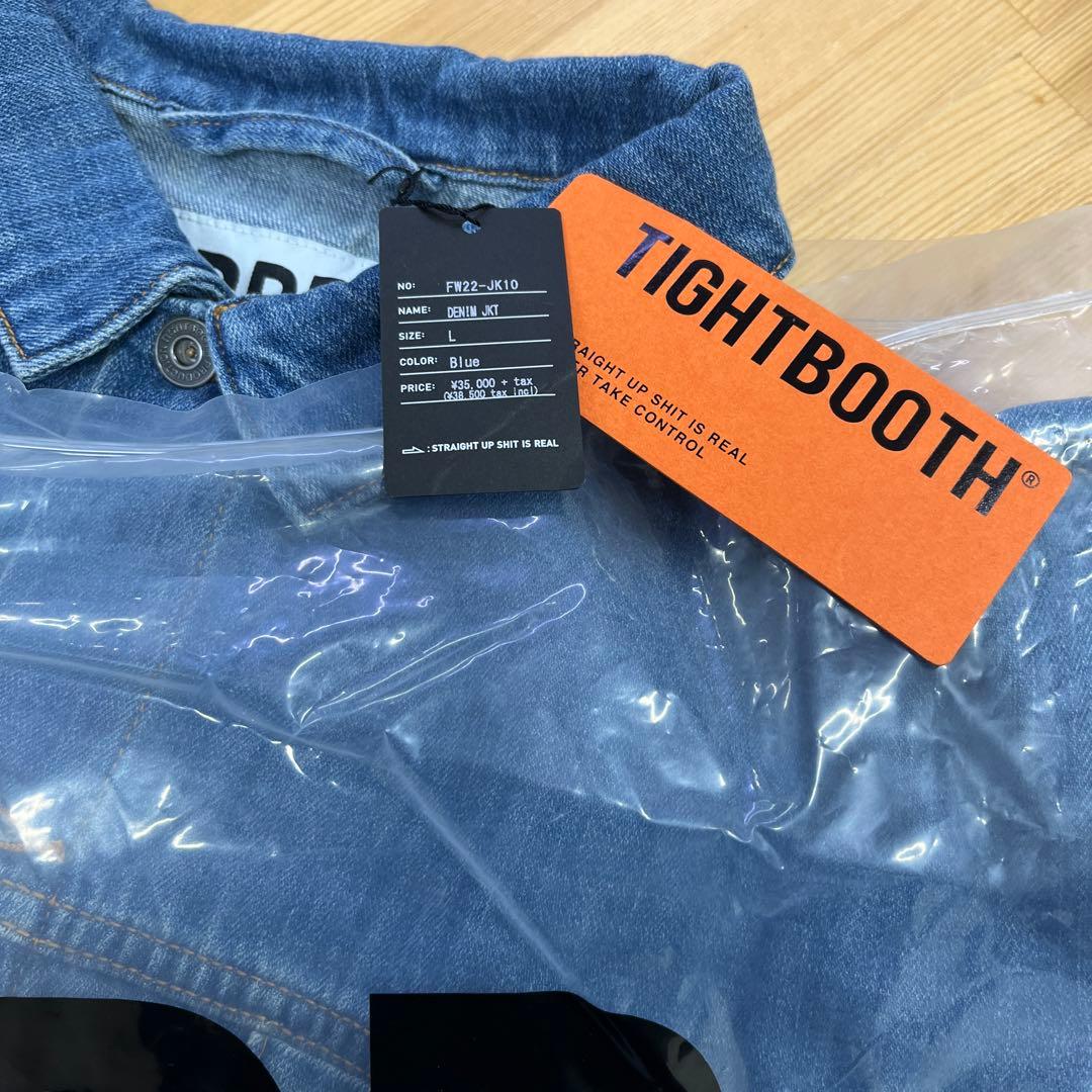 TIGHTBOOTH PRODUCTION DENIM JKT 新品 Lサイズ