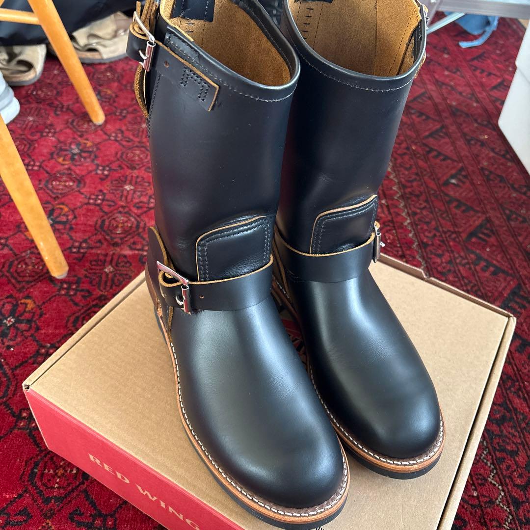 RED WING エンジニアブーツ ブラック2966 室内試着のみ