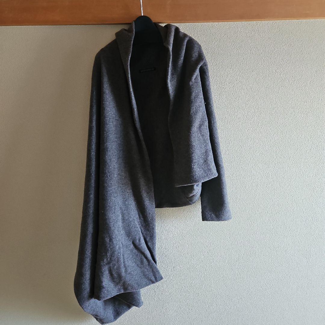ヨウジヤマモト　プリュスノアール　ショールカーディガン